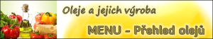 MENU - Přehled olejů