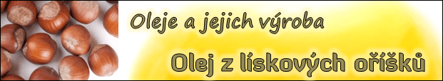 Olej z lískových oříšků