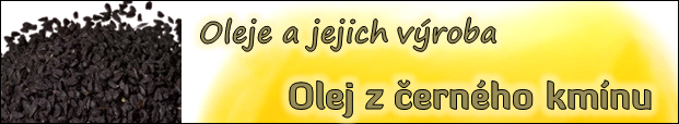 Olej z černého kmínu